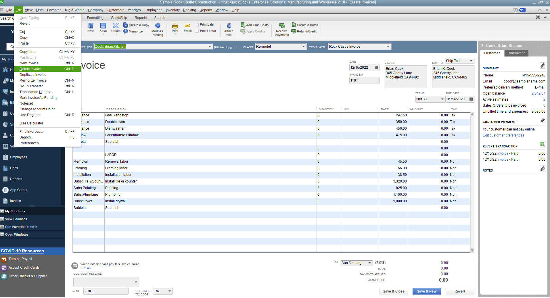 How To Print Multiple Invoices In Quickbooks Online